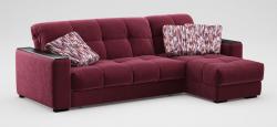 Диван угловой аккордеон 143х215 MOON 107 #1 (подлокотники-столешницы) Диван угловой аккордеон 143х215 MOON 107 #1 (подлокотники-столешницы)